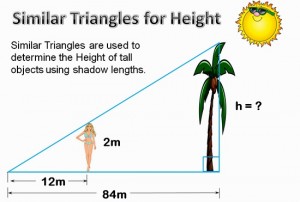 Similar Triangles for Height