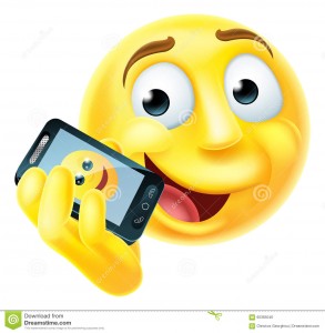 mobile-phone-emoji-emoticon-smiley-face-character-talking-happily-cell-60365046